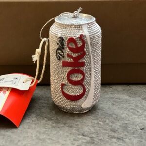 Diet Coke Crystal Ornament